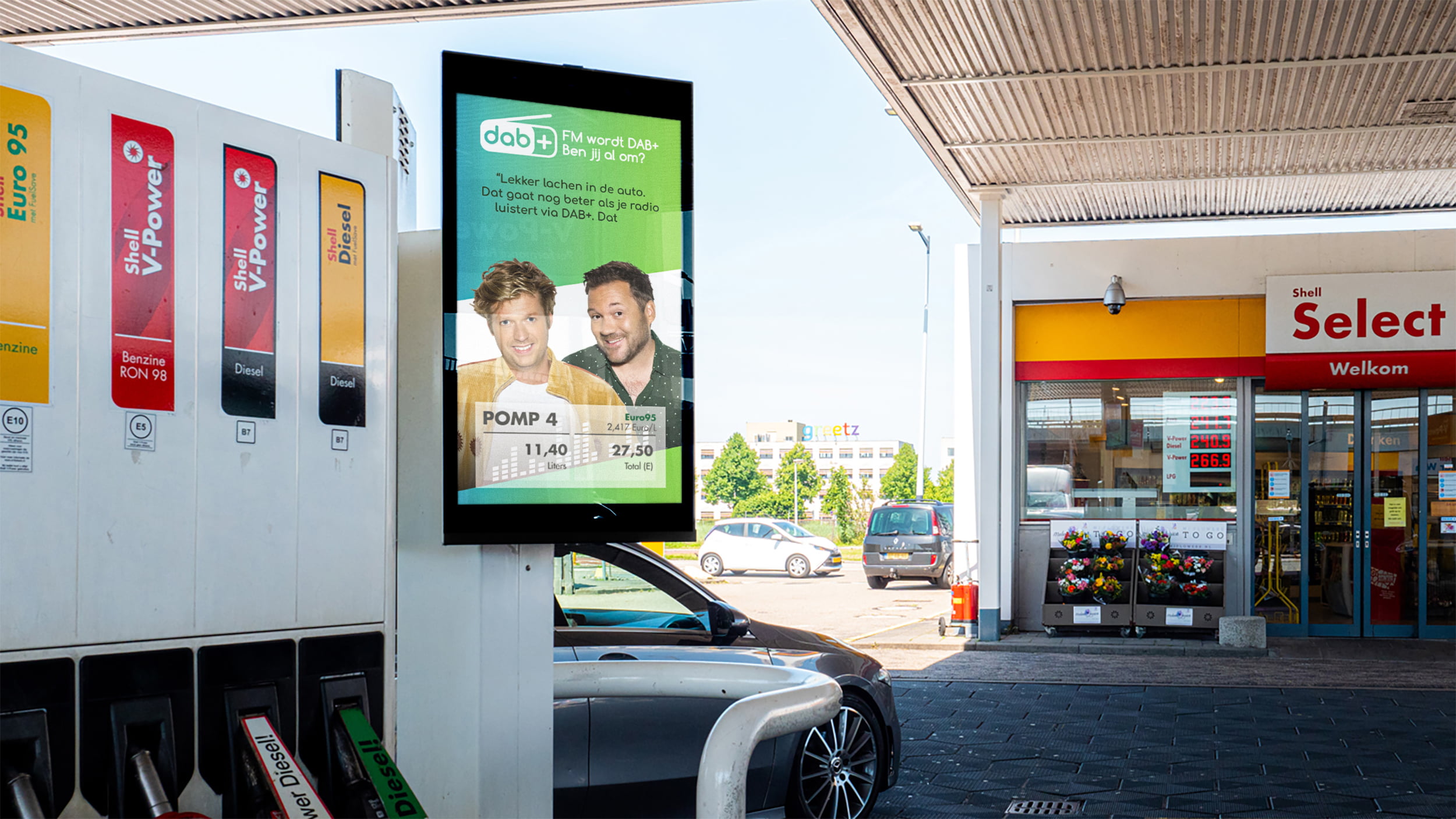 Innovatieve DAB+ reclame O2H Creative Solutions