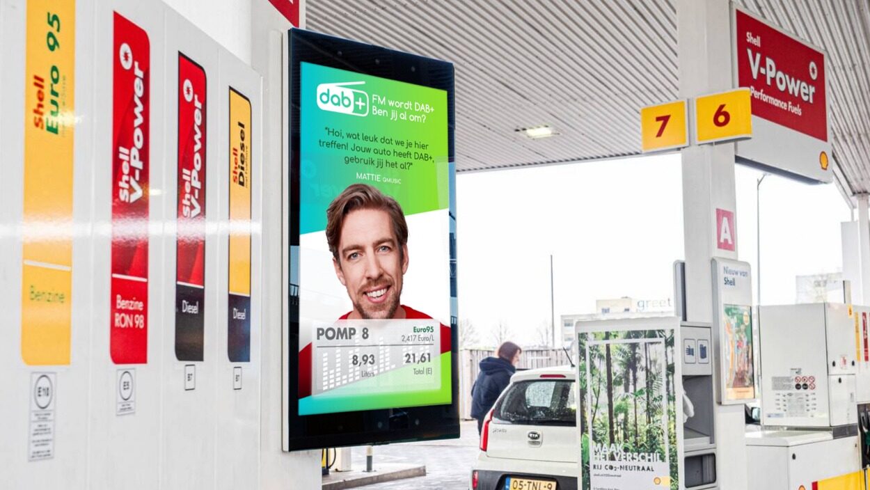 Innovatieve DAB+ reclame O2H Creative Solutions
