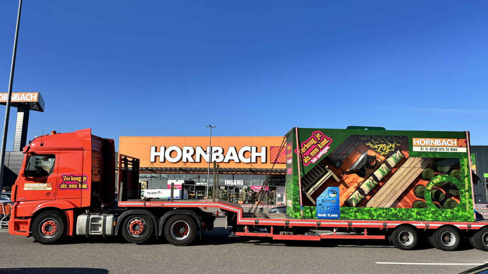 Case: Hornbach | Verheug je als een kind impressie 1