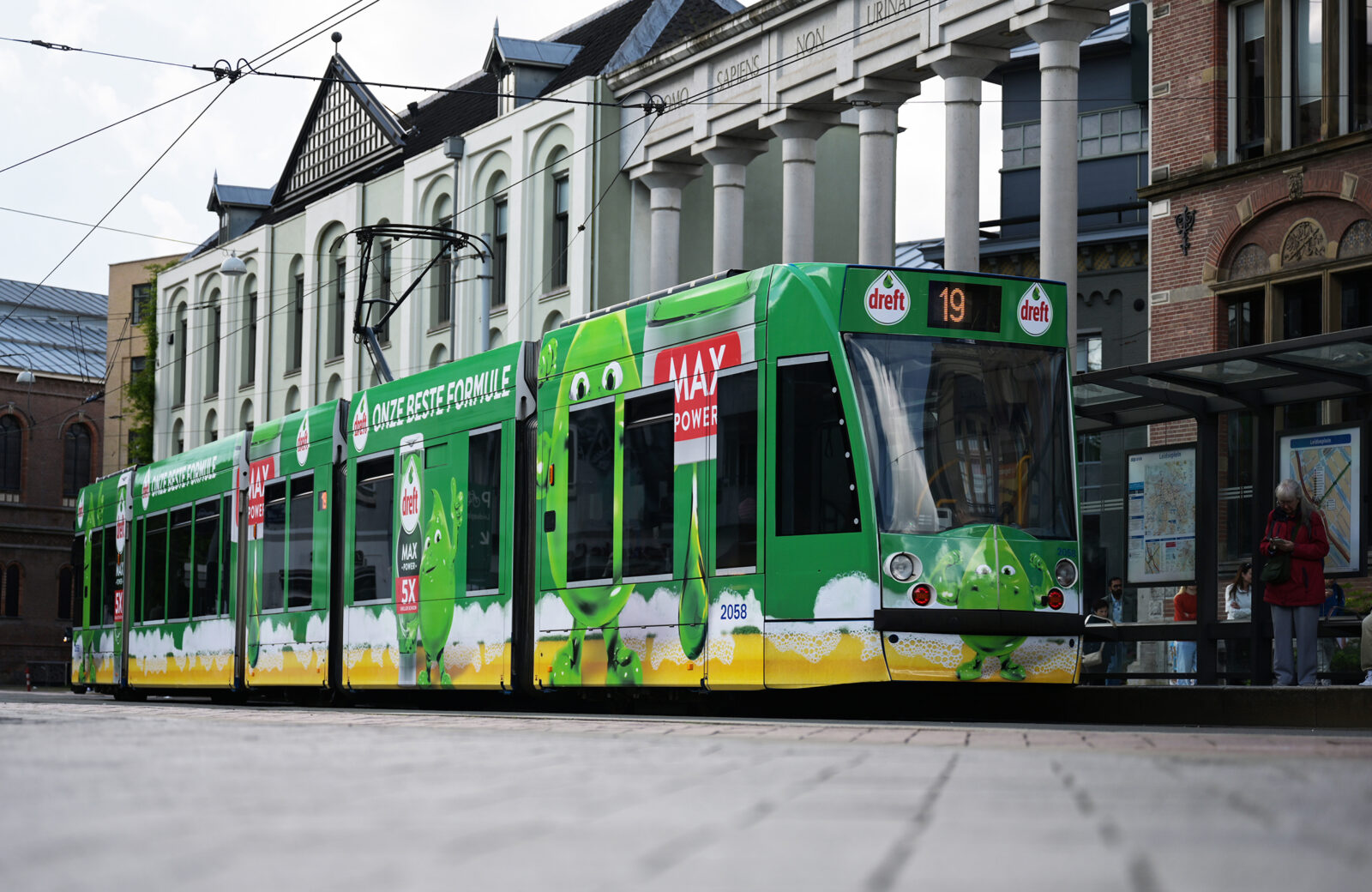 Case: Dreft | Max Power Tram impressie 3